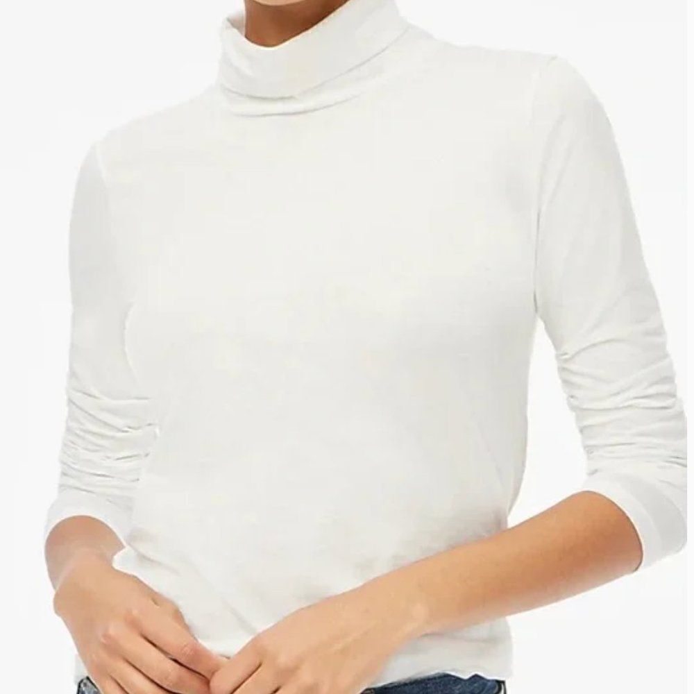 J. Crew Factory BB748 Factory: Tissue Turtleneck For Women NWT